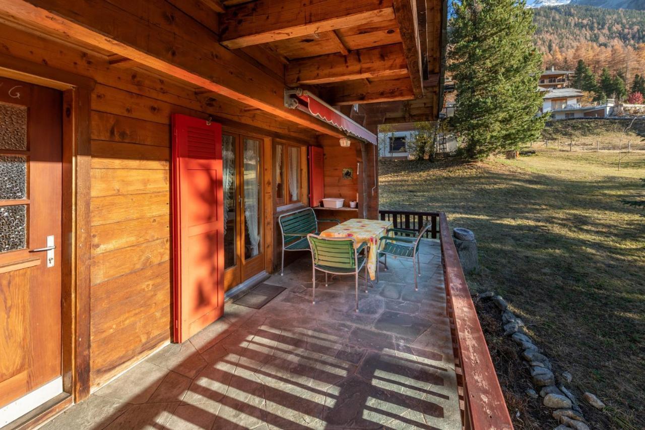 Chalet Bambi "Maerchenhaft" Grächen Exterior foto